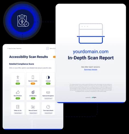 Accessibility Audit Report visual