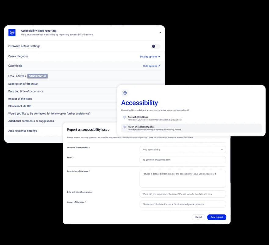 Accessibility Issue Reporting Hero image