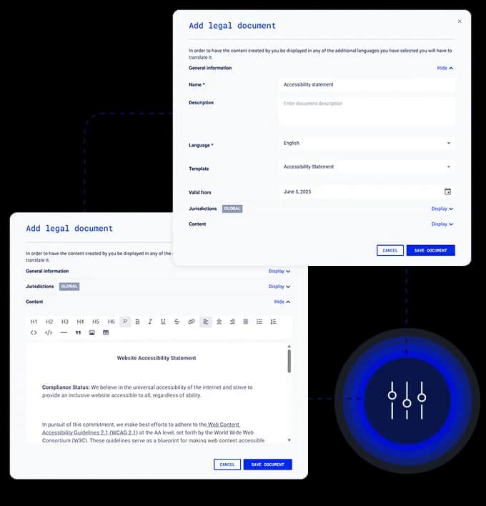 Clym flexible configuration visual