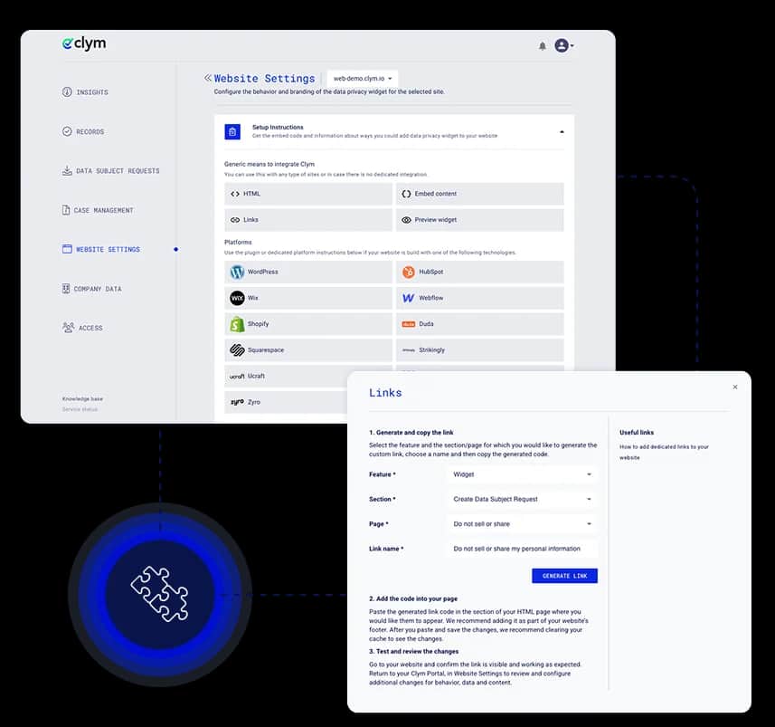 Integrations hero icon