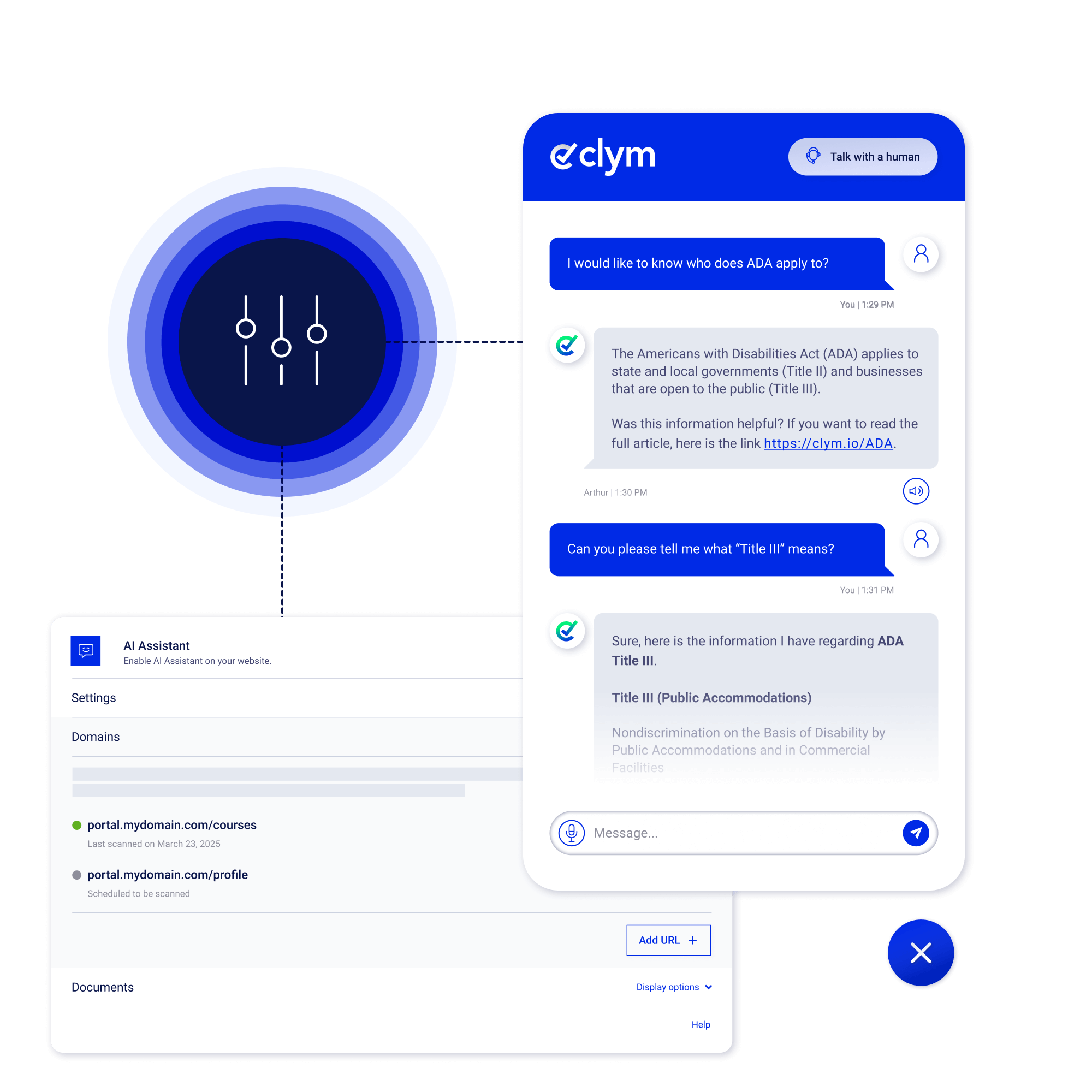 AI Assistant - How it works Section