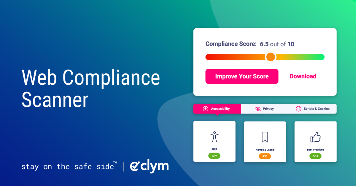 clym web compliance scanner visual-FEATURE IMAGE