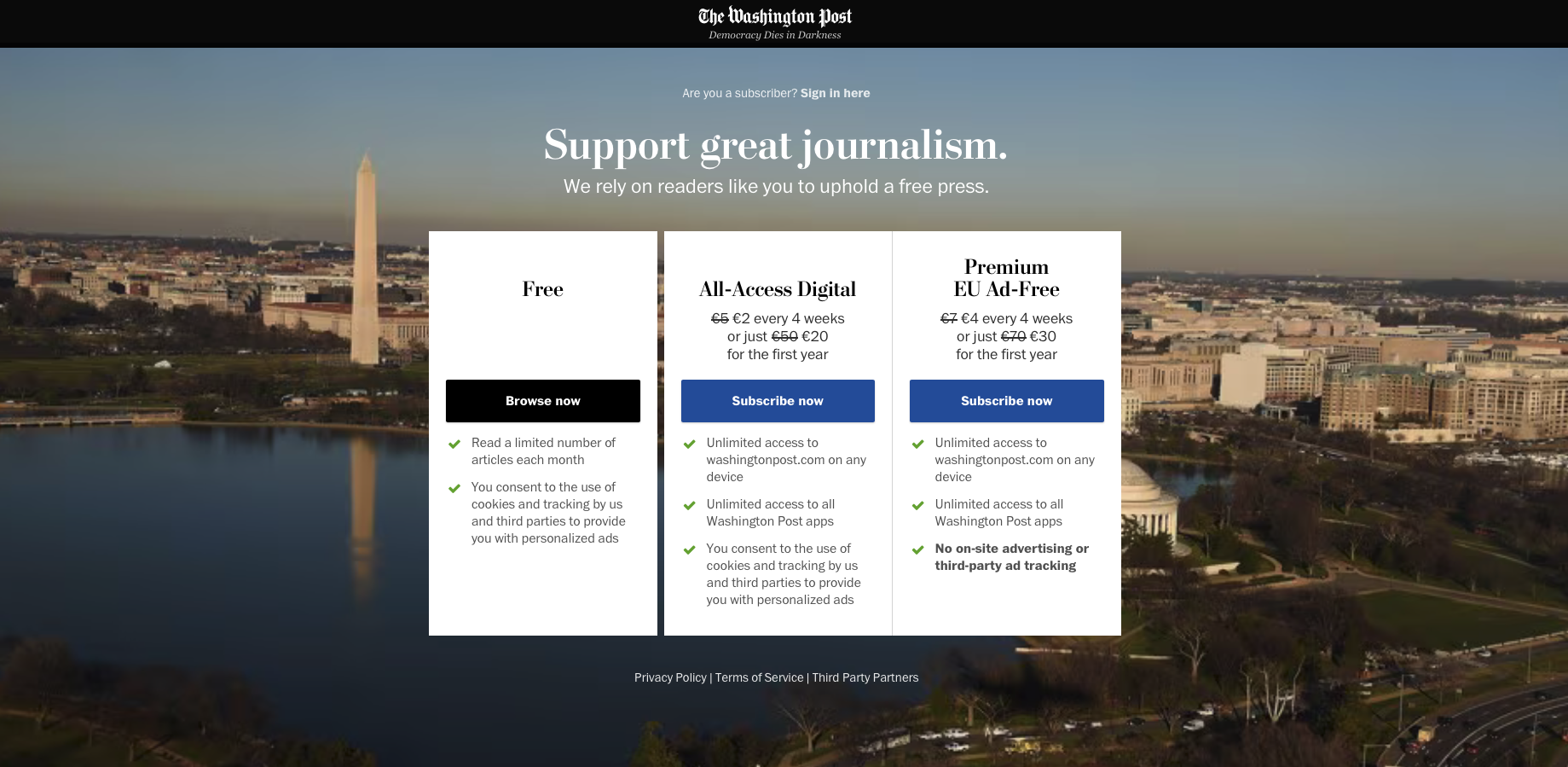 paywall example