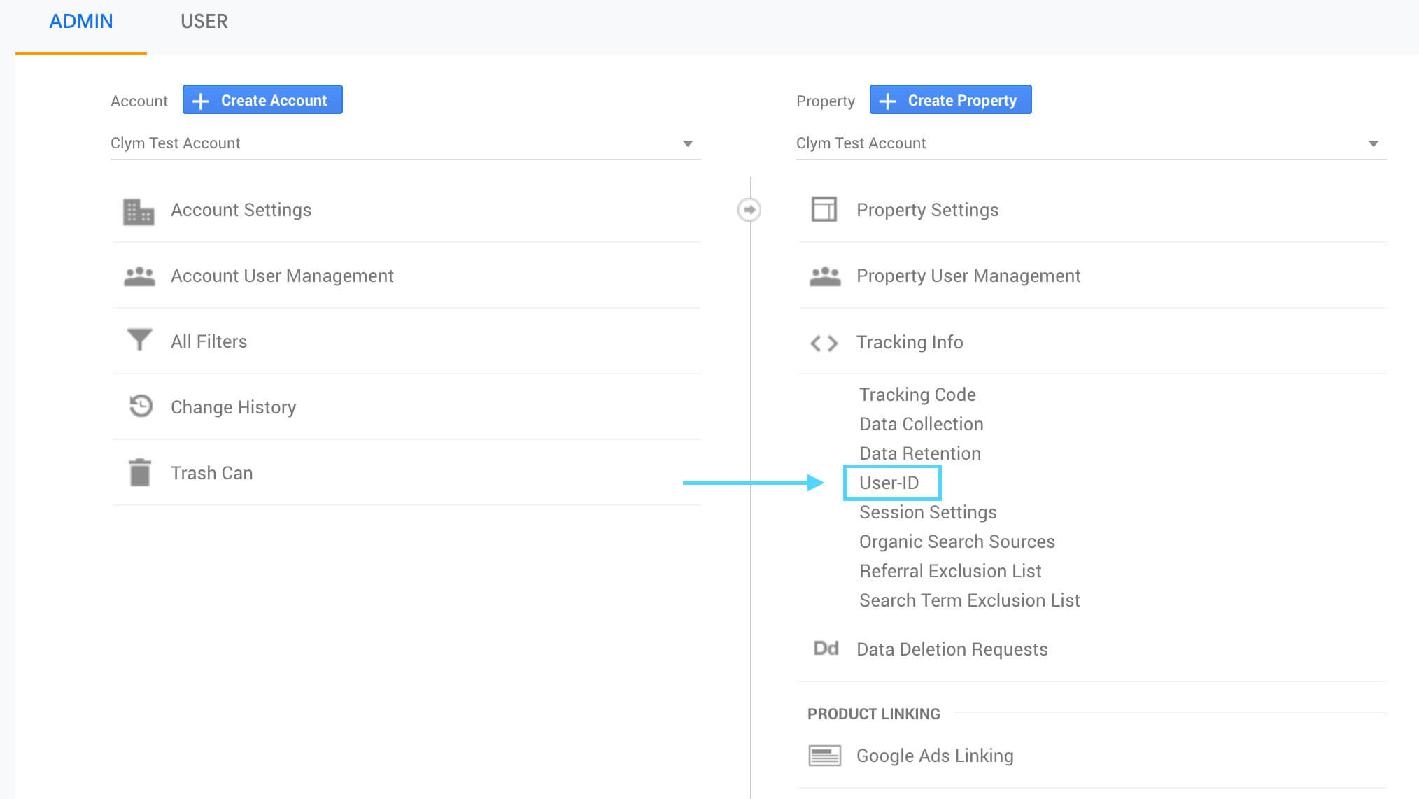 How to disable User-ID in Google Analytics to be compliant with GDPR and CCPA? 