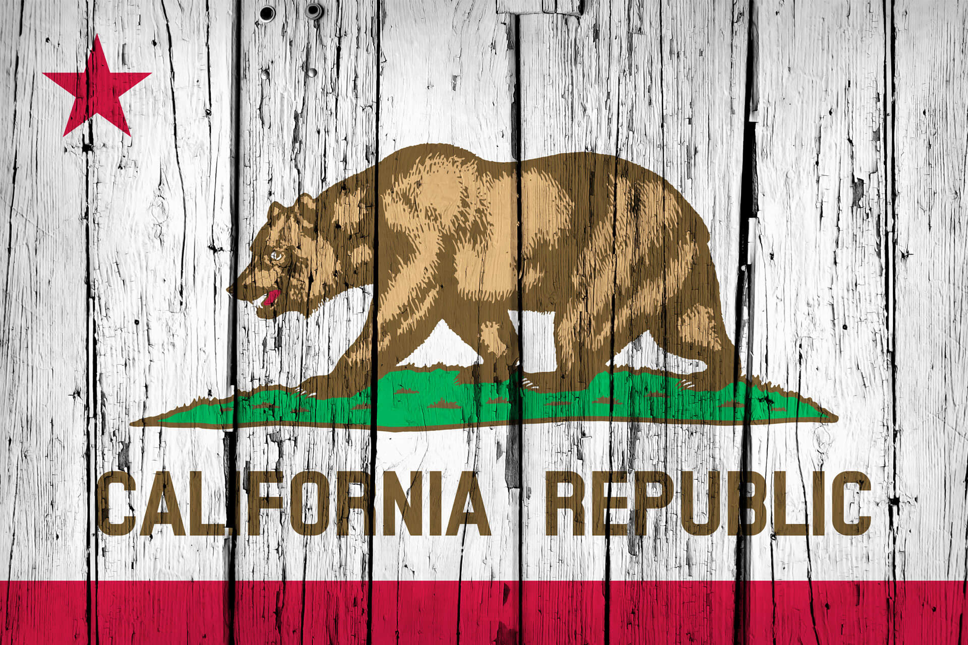 california republic flag