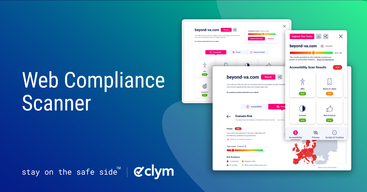 clym web compliance scanner